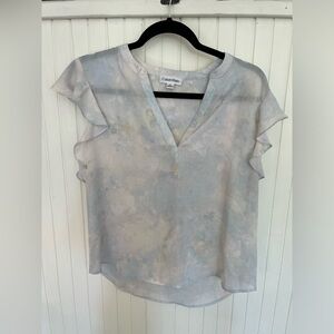 Calvin Klein Watercolor Blouse
